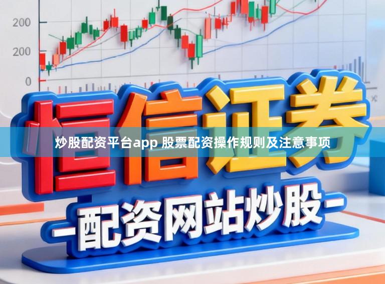 炒股配资平台app 股票配资操作规则及注意事项
